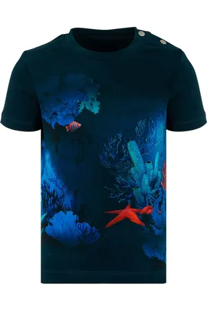 Lapin House Playera con estampado marino