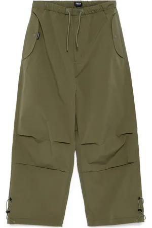 FIVE CM Pantalones anchos con cordones en la pretina