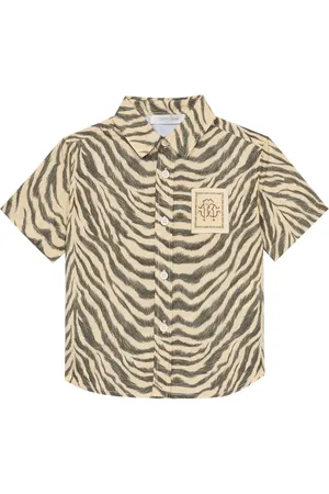 Roberto Cavalli Camisa con estampado de cebra
