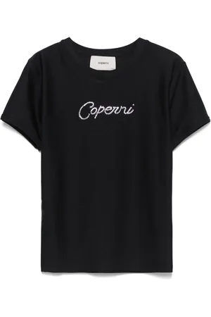COPERNI Playera con logo con detalles de cristal