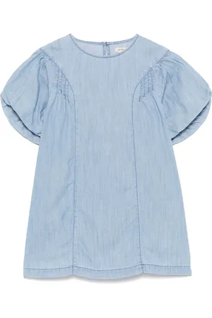 Bellerose Vestido corto de chambray