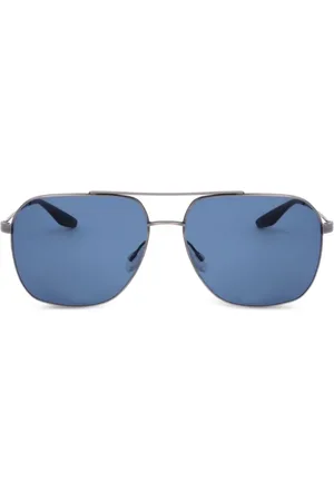 Barton Perreira Lentes de sol con armazón cuadrada