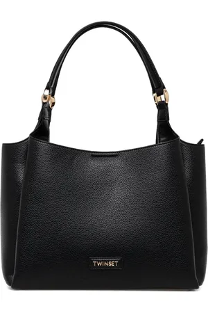 Twin-Set Tote con letras del logo
