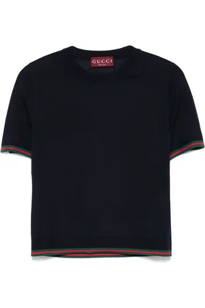 Gucci Playera de tejido fino