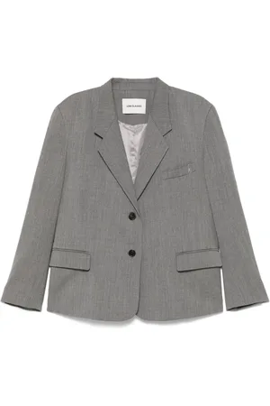 Low Classic Blazer con efecto mélange
