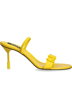 Msgm Sandalias con logo y tacón de 85mm