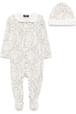 VERSACE Set de pelele con estampado gráfico