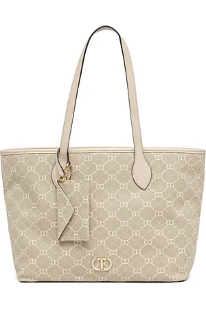 Twin-Set Bolsa de hombro con monograma estampado
