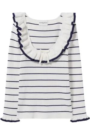 Claudie Pierlot Top tejido con motivo de rayas