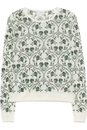Giambattista Valli Top con bordado floral