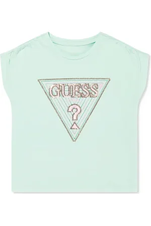 Guess Playera con logo y detalles