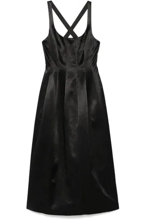 Serafini Vestido midi Duchesse