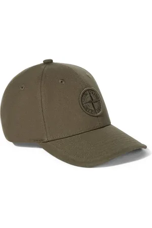 Stone Island Gorra con logo bordado