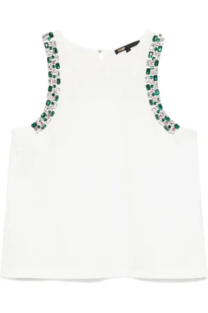 Maje Camiseta con detalles de cristal