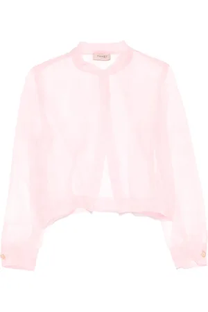 Twin-Set Chamarra de organza