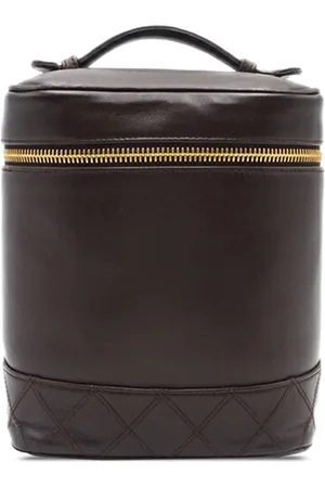 CHANEL Cosmetiquera CC Lambskin Case 1989-1991