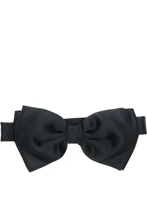 LARDINI Corbata de moño de sarga