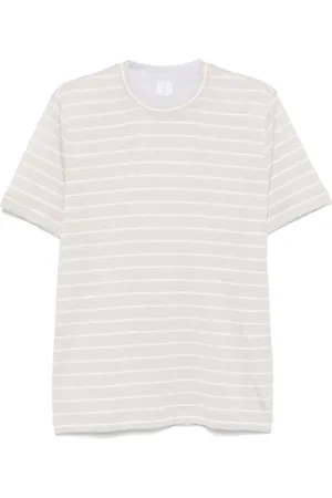 ELEVENTY Playera con motivo de rayas