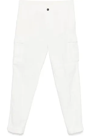 ELEVENTY Pantalones cargo con diseño ajustado