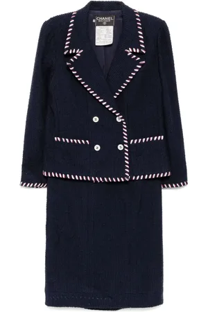 CHANEL Falda con chamarra 1994