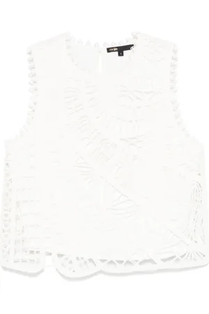 Maje Camiseta con logo bordado