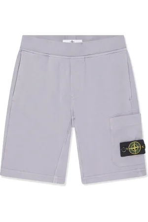 Stone Island Bermudas con distintivo Compass