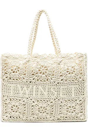 Twin-Set Tote tejida de crochet