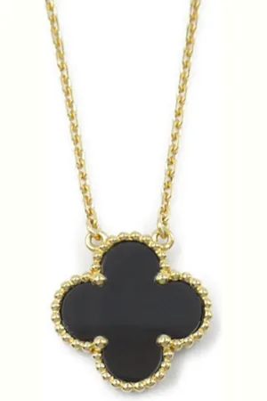 Van cleef Collar Vintage Alhambra en oro amarillo de 18kt con de archivo 2010