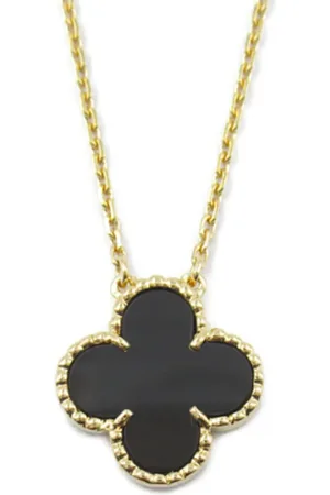 Van cleef Collar Alhambra en oro amarillo de 18kt con ónix 2010