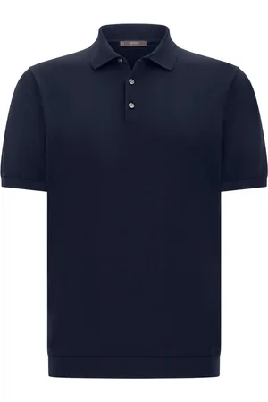 Boggi Milano Playera tipo polo tejida