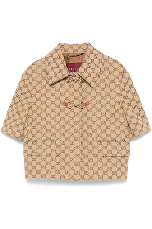 Gucci Chamarra con motivo Interlock G en jacquard