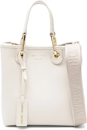 Emporio Armani Tote con logo en jacquard