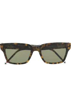 Thom Browne Lentes de sol de carey