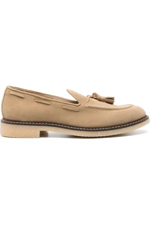 ELEVENTY Zapatos top sider de gamuza