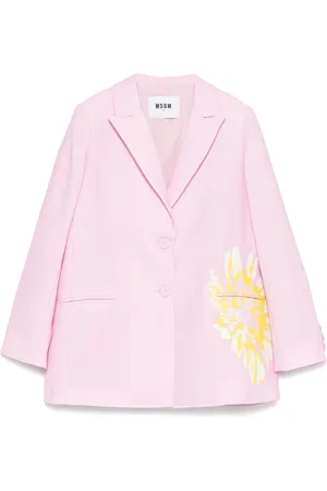 Msgm Blazer con estampado floral