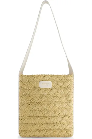 Giambattista Valli Bolsa de playa de rafia