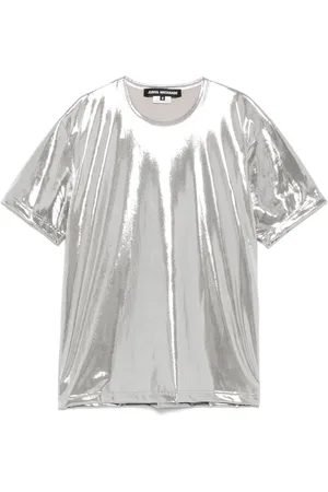 JUNYA WATANABE Playera con acabado metalizado