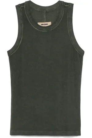 UMA WANG Camiseta tejida de canalé