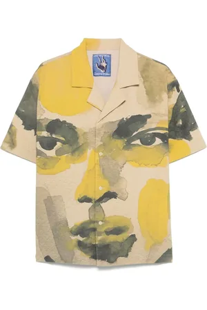 KIDSUPER STUDIOS Camisa con estampado de acuarela
