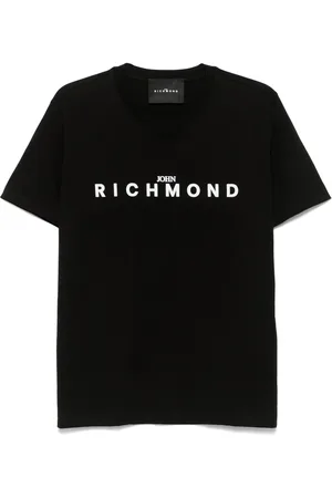 John Richmond Playera con logo estampado