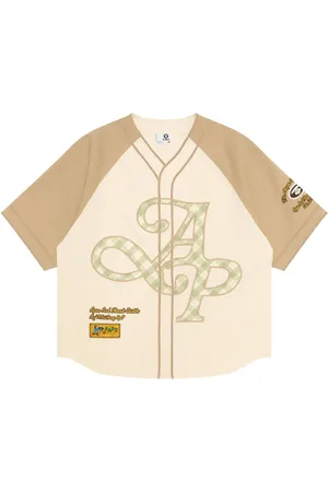 A Bathing Ape Camisa con logo estampado
