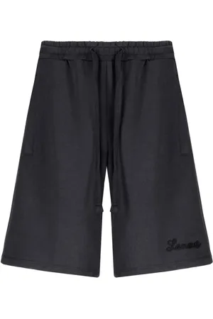 LANEUS Shorts deportivos de algodón