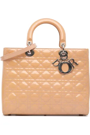 Dior Bolsa satchel Large Patent Cannage Lady Dior 2012