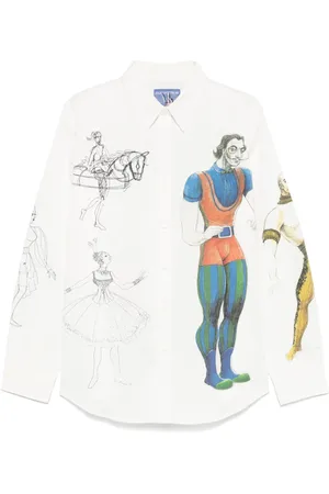 KIDSUPER STUDIOS Camisa con ilustración estampada de x Cirque Du Soleil