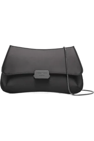 Emporio Armani Bolsa de mano con efecto satinado
