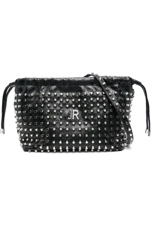 John Richmond Bolsa de hombro con apliques