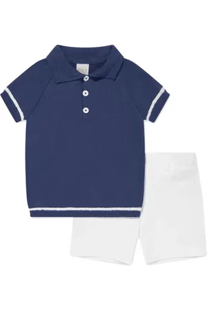 PAZ RODRIGUEZ Set de playera tipo polo y shorts