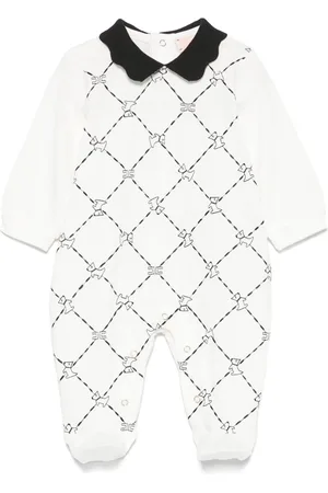 Elisabetta Franchi Pijama con logo bordado