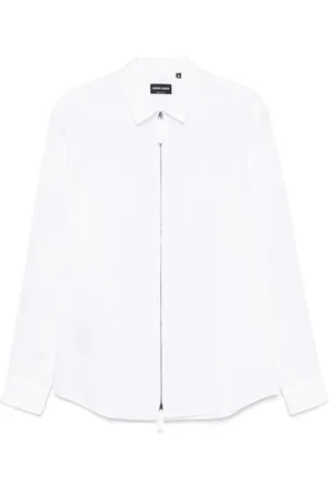 Giorgio Armani Camisa de tejido seersucker