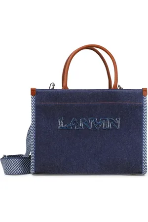 Lanvin Bolsa de hombro con logo bordado